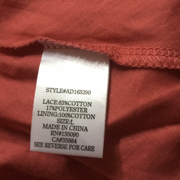 Beautiful salmon colored dress. Great condition. - Picture 6 of 7